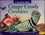 Cover of: I can read about creepy crawly creatures