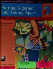 Cover of: Putting together and taking apart: addition and subtraction