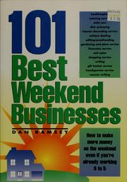 Cover of: 101 best weekend businesses