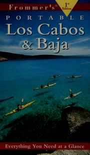 Frommer's portable Los Cabos & Baja by Lynne Bairstow, Arthur Frommer, Stephanie Avner Yates