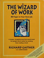 Cover of: The wizard of work: 88 pages to your next job