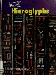 Cover of: Hieroglyphics by Karen Price Hossell
