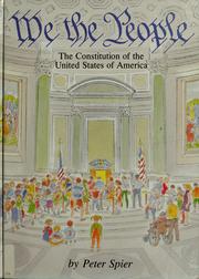 Cover of: We the people: the Constitution of the United States of America