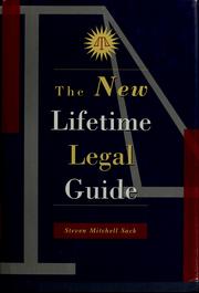 Cover of: The new lifetime legal guide