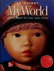 Cover of: My world: adventures in time and place