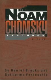 Cover of: The Noam Chomsky Lectures by Daniel Brooks, Guillermo Verdecchia