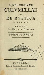 Cover of: [Scriptores rei rusticae veteres latini