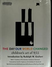 Cover of: The day our world changed by Robin F. Goodman