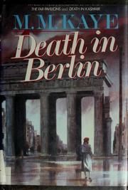 Cover of: Death in Berlin