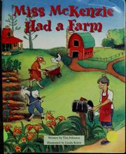 Cover of: Miss McKenzie had a farm by Tim Johnson