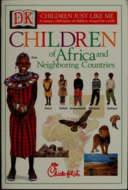 Cover of: Children of Africa and neighboring countries