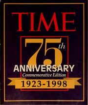 Cover of: Time 75th anniversary: 1923-1998