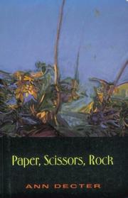 Cover of: Paper, scissors, rock: Ann Decter.