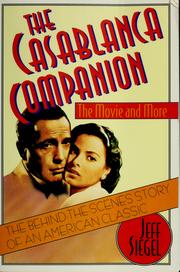 Cover of: The Casablanca companion: the movie and more