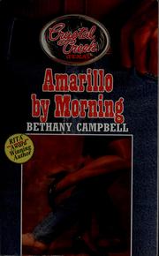Cover of: Amarillo by morning