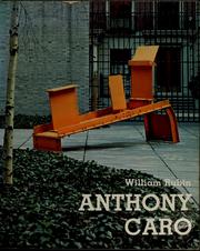 Cover of: Anthony Caro