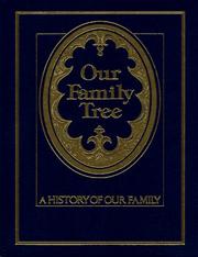 Cover of: Our Family Tree