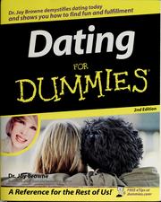 Cover of: Dating for dummies by Joy Browne