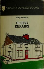 Cover of: House repairs