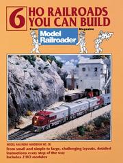 Cover of: 6 HO railroads you can build