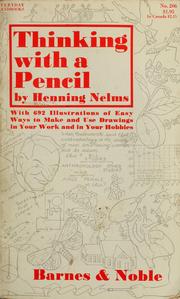 Cover of: Thinking with a pencil
