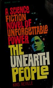 Cover of: The unearth people