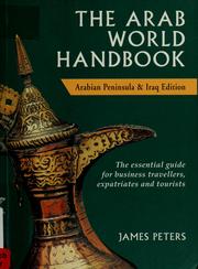 Cover of: The Arab world handbook
