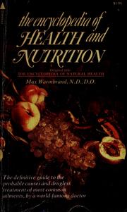 Cover of: Encyclopaedia of health and nutrition