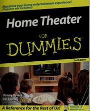 Cover of: Home theater for dummies