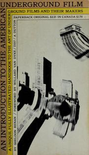 Cover of: An introduction to the American underground film