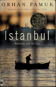Cover of: Istanbul: memories and the city