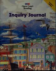 Cover of: SRA Open Court reading: inquiry journal
