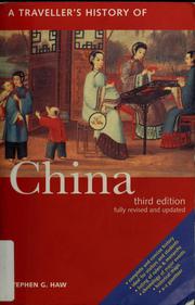 Cover of: A traveller's history of China