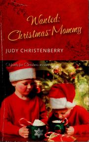Cover of: Wanted: Christmas mommy