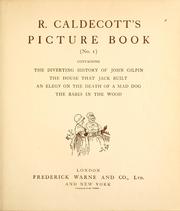 Cover of: Picture book (No. 1)
