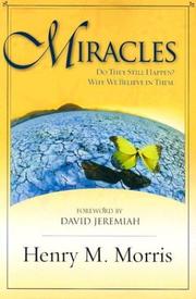 Cover of: Miracles: do they still happen? Why we believe in them