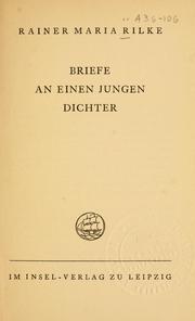 Briefe an einen jungen Dichter by Rainer Maria Rilke