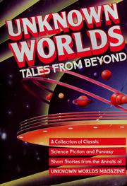 Cover of: Unknown Worlds