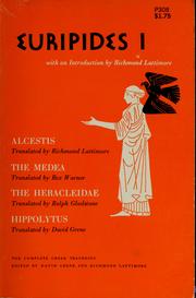 Cover of: Euripides: Alcestis