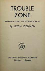 Cover of: Trouble zone: brewing point of World War III?