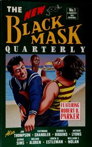Cover of: The New black mask quarterly, number 1 by Matthew J. Bruccoli, Richard Layman
