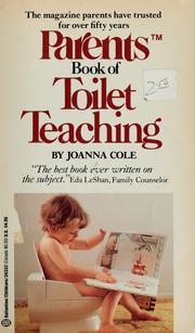 Cover of: Parents book of toilet teaching