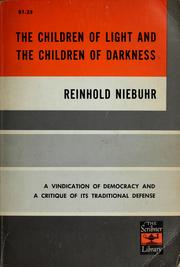 Cover of: The children of light and the children of darkness