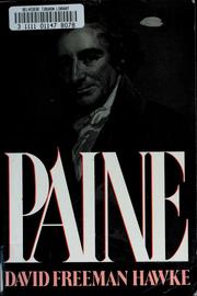 Cover of: Paine by David Freeman Hawke