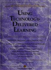 Cover of: Using technology-delivered learning