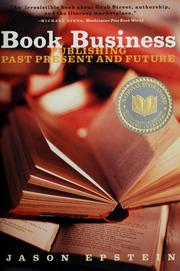 Cover of: Book business: publishing past, present, and future