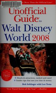Cover of: The unofficial guide to Walt Disney World
