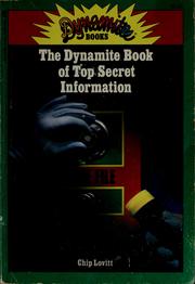 Cover of: The dynamite book of top secret information