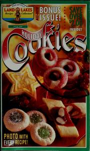 Cover of: Holiday cookies by Land O'Lakes, Inc