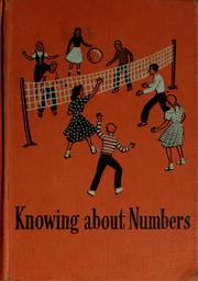 Cover of: Knowing about numbers by Leo J. Brueckner